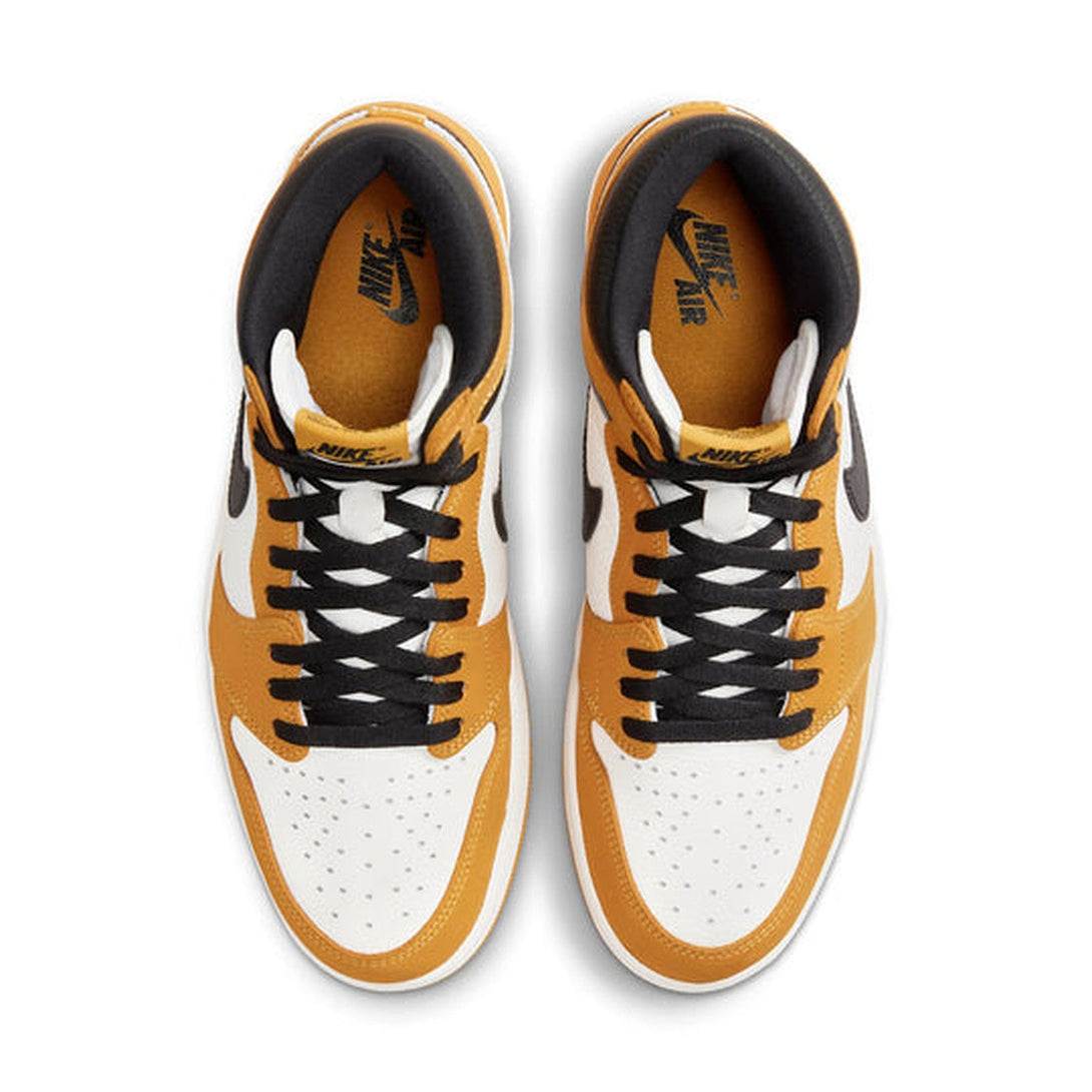 Air Jordan 1 Retro High OG 'Yellow Ochre'- Streetwear Fashion - ellesey.com