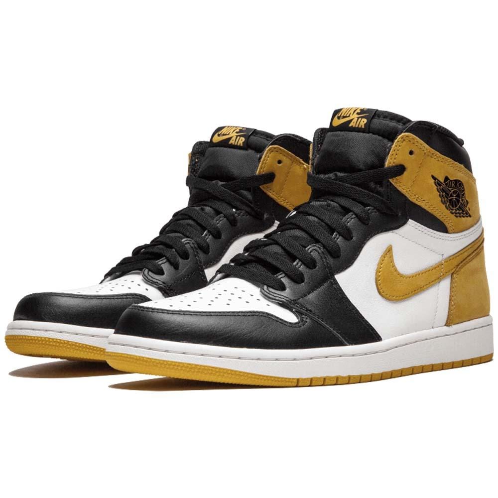 Air Jordan 1 Retro High OG "Yellow Ochre"- Streetwear Fashion - ellesey.com