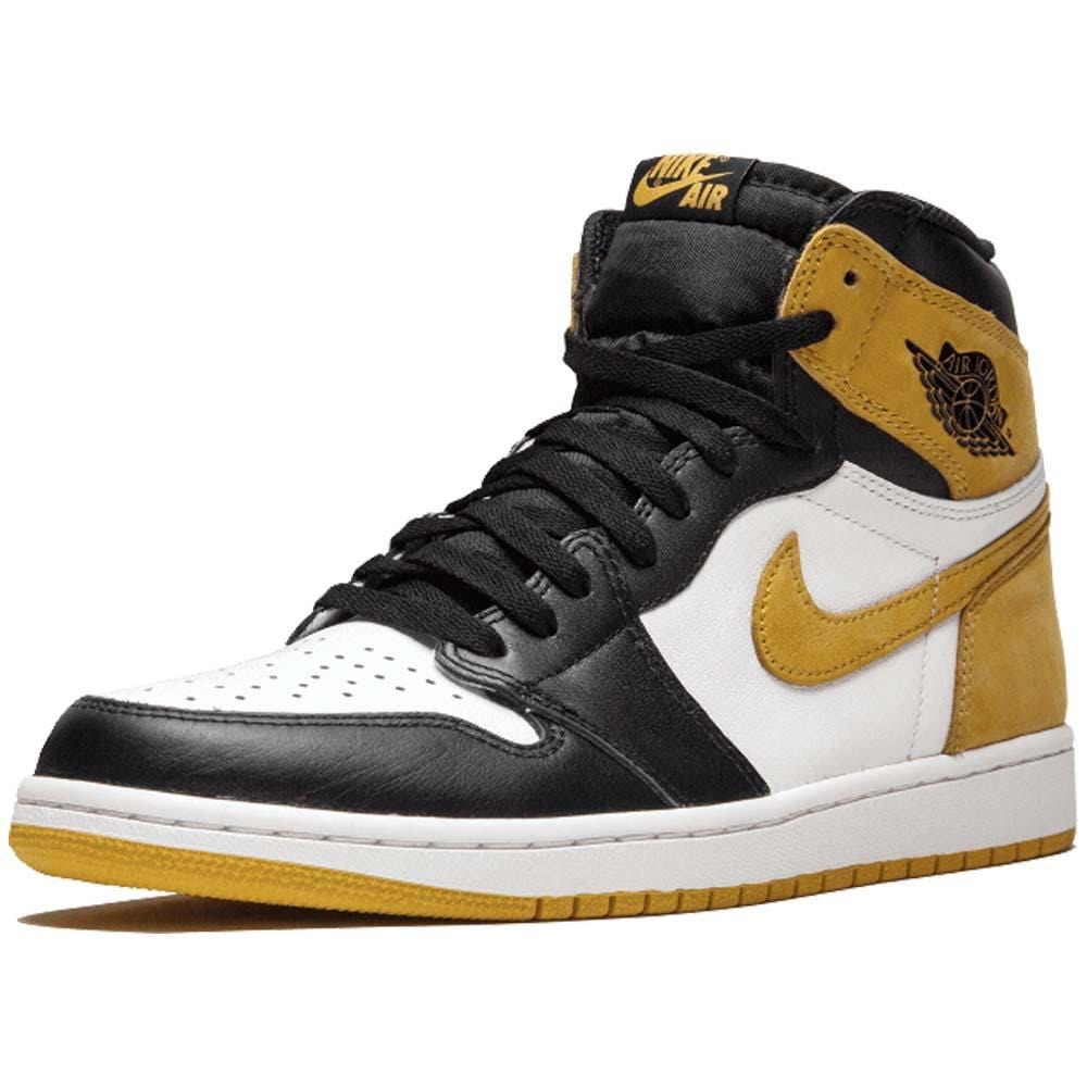 Air Jordan 1 Retro High OG "Yellow Ochre"- Streetwear Fashion - ellesey.com