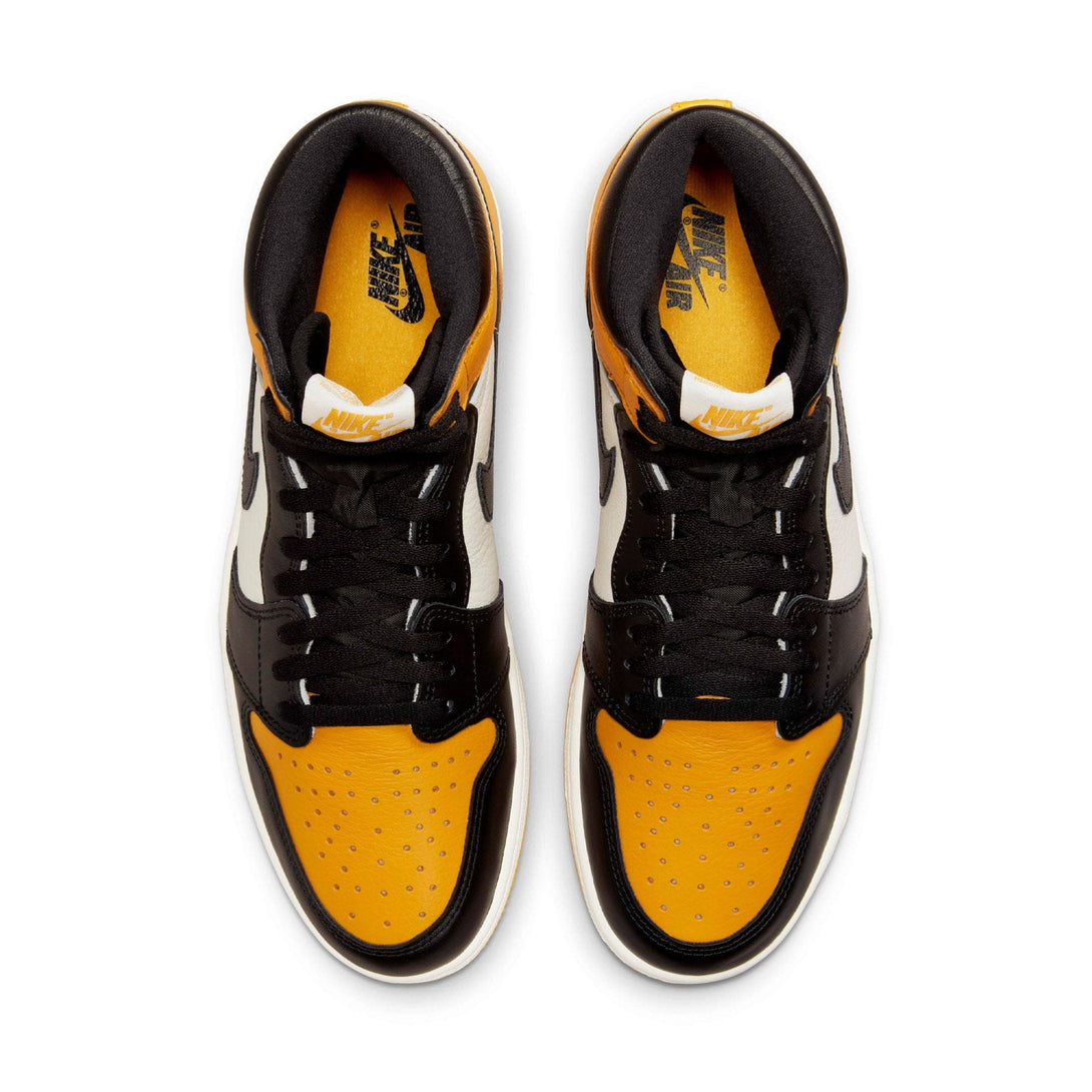 Air Jordan 1 Retro High OG 'Yellow Toe'- Streetwear Fashion - ellesey.com