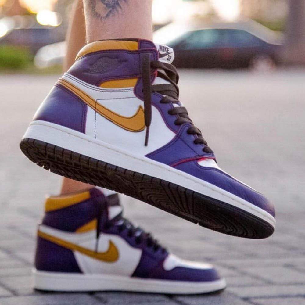 Air Jordan 1 Retro High SB 'LA To Chicago'- Streetwear Fashion - ellesey.com