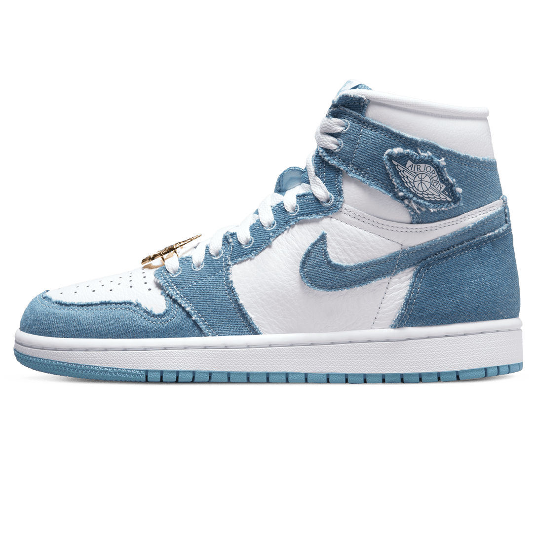 Air Jordan 1 Retro High Wmns OG 'Denim'- Streetwear Fashion - ellesey.com