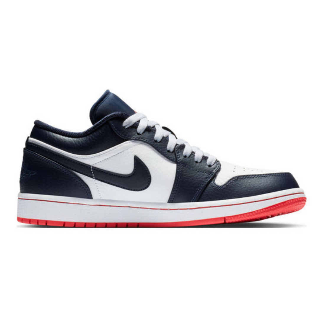 Air Jordan 1 Retro Low 'Obsidian Ember Glow'- Streetwear Fashion - ellesey.com