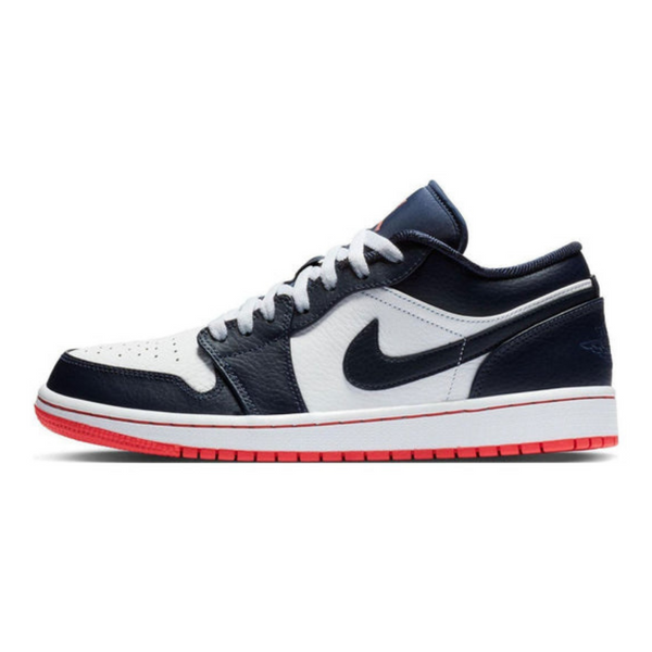 Air Jordan 1 Retro Low 'Obsidian Ember Glow'- Streetwear Fashion - ellesey.com