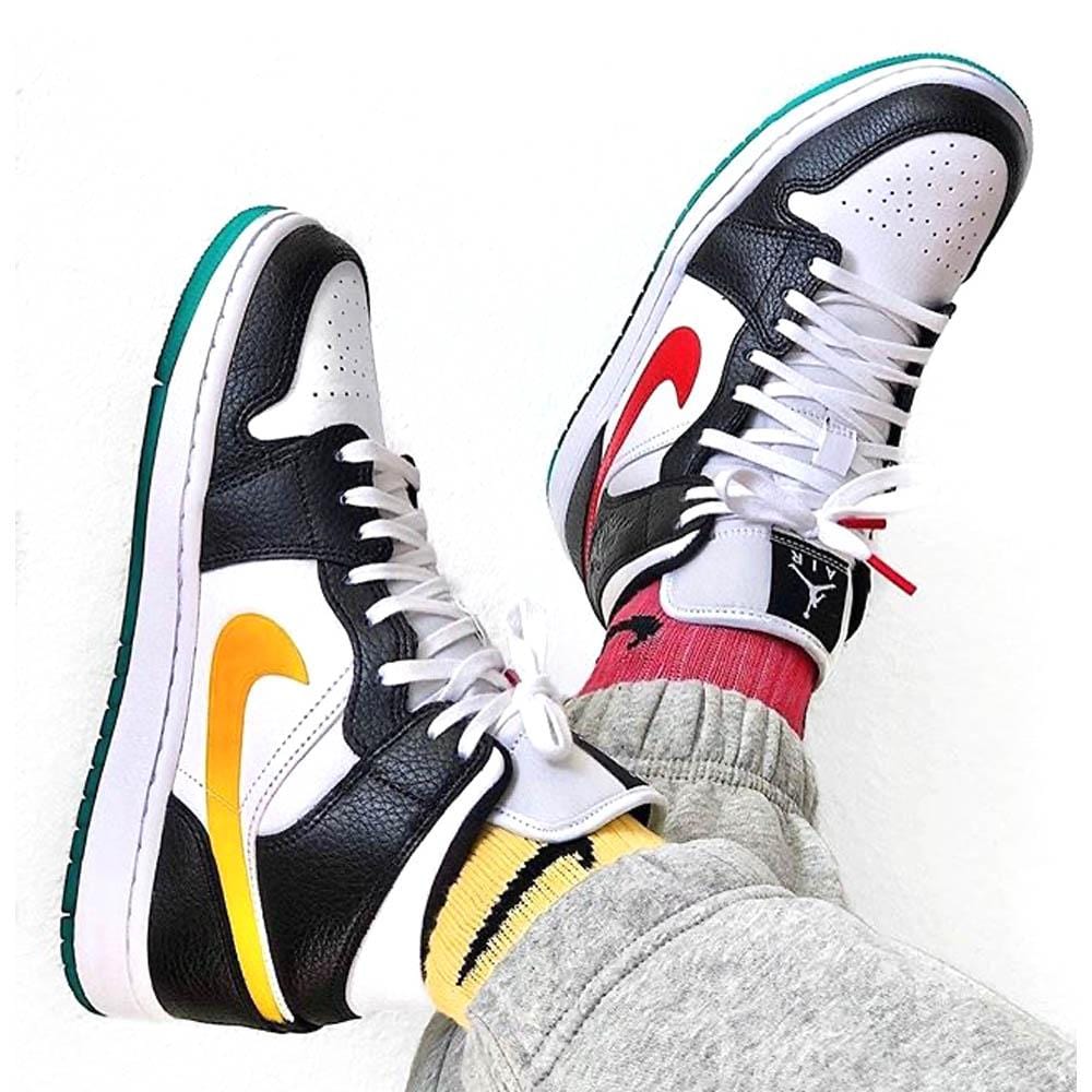 Air Jordan 1 Wmns Mid 'Alternate Swoosh'- Streetwear Fashion - ellesey.com