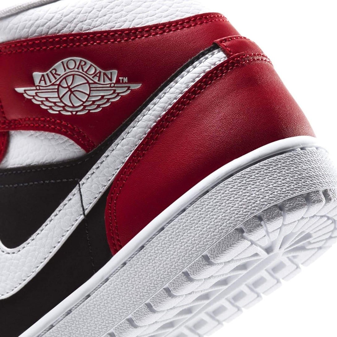 Air Jordan 1 Wmns Mid 'Gym Red Black'- Streetwear Fashion - ellesey.com