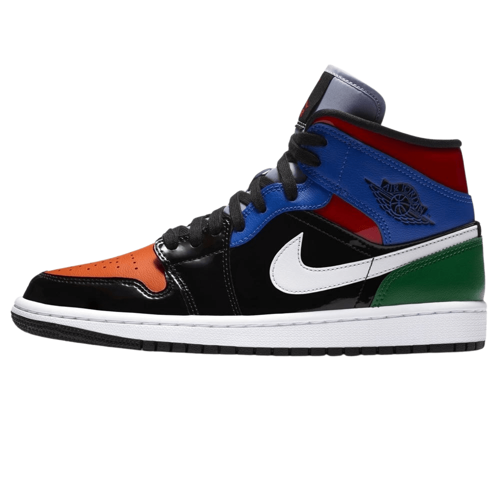 Air Jordan 1 Wmns Mid SE 'Multi Patent'- Streetwear Fashion - ellesey.com