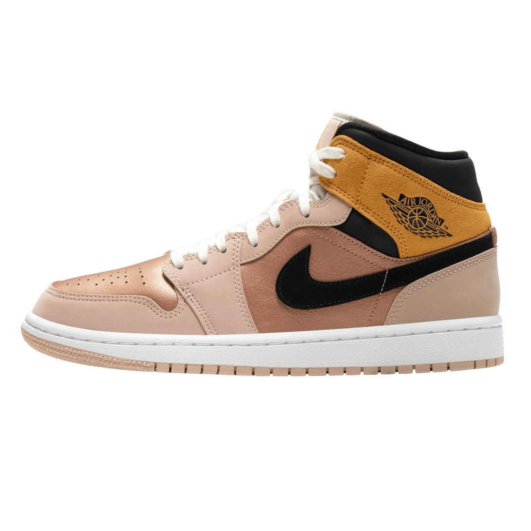 Air Jordan 1 Wmns Mid SE 'Particle Beige'- Streetwear Fashion - ellesey.com