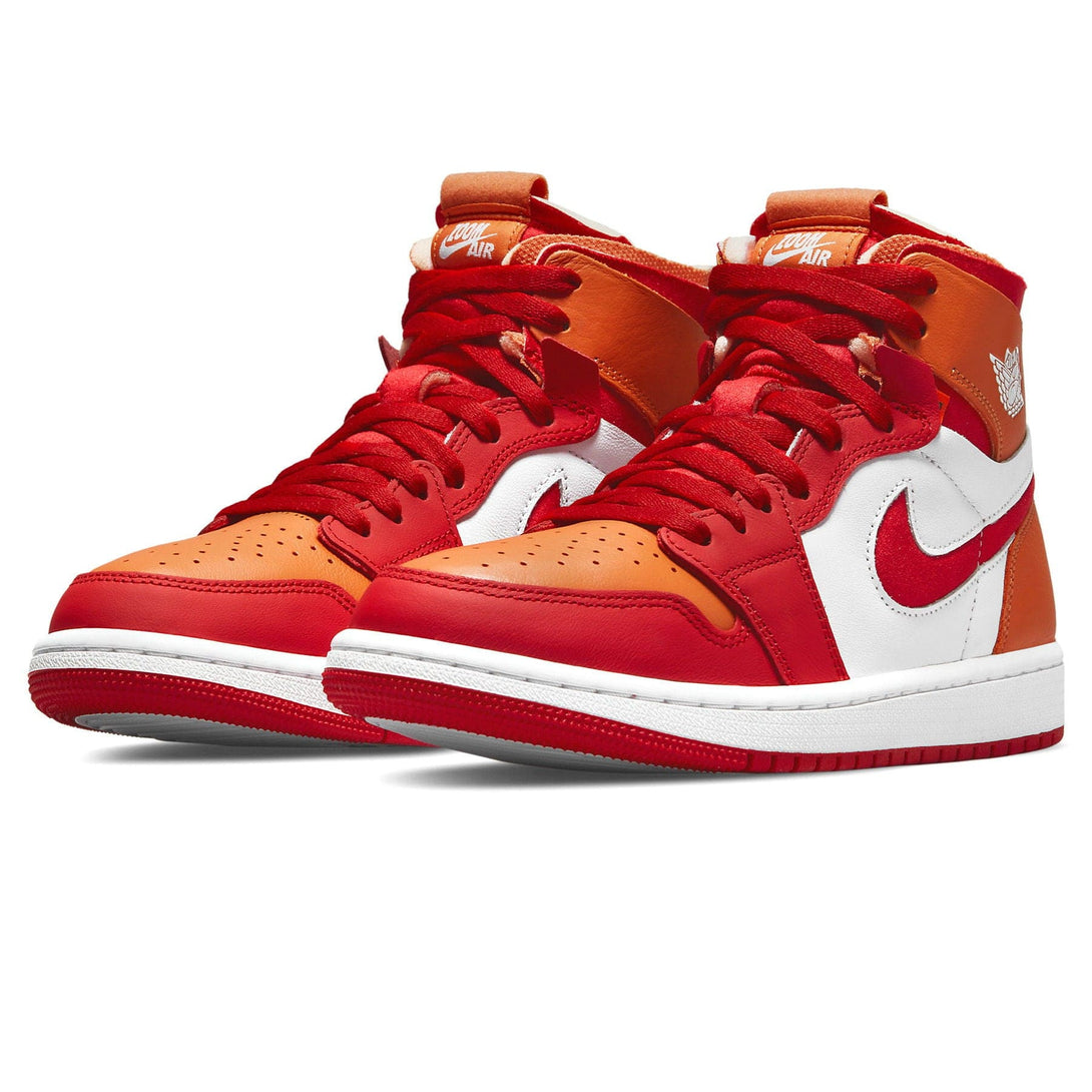 Air Jordan 1 Zoom Air Comfort Wmns 'Fire Red Hot Curry'- Streetwear Fashion - ellesey.com