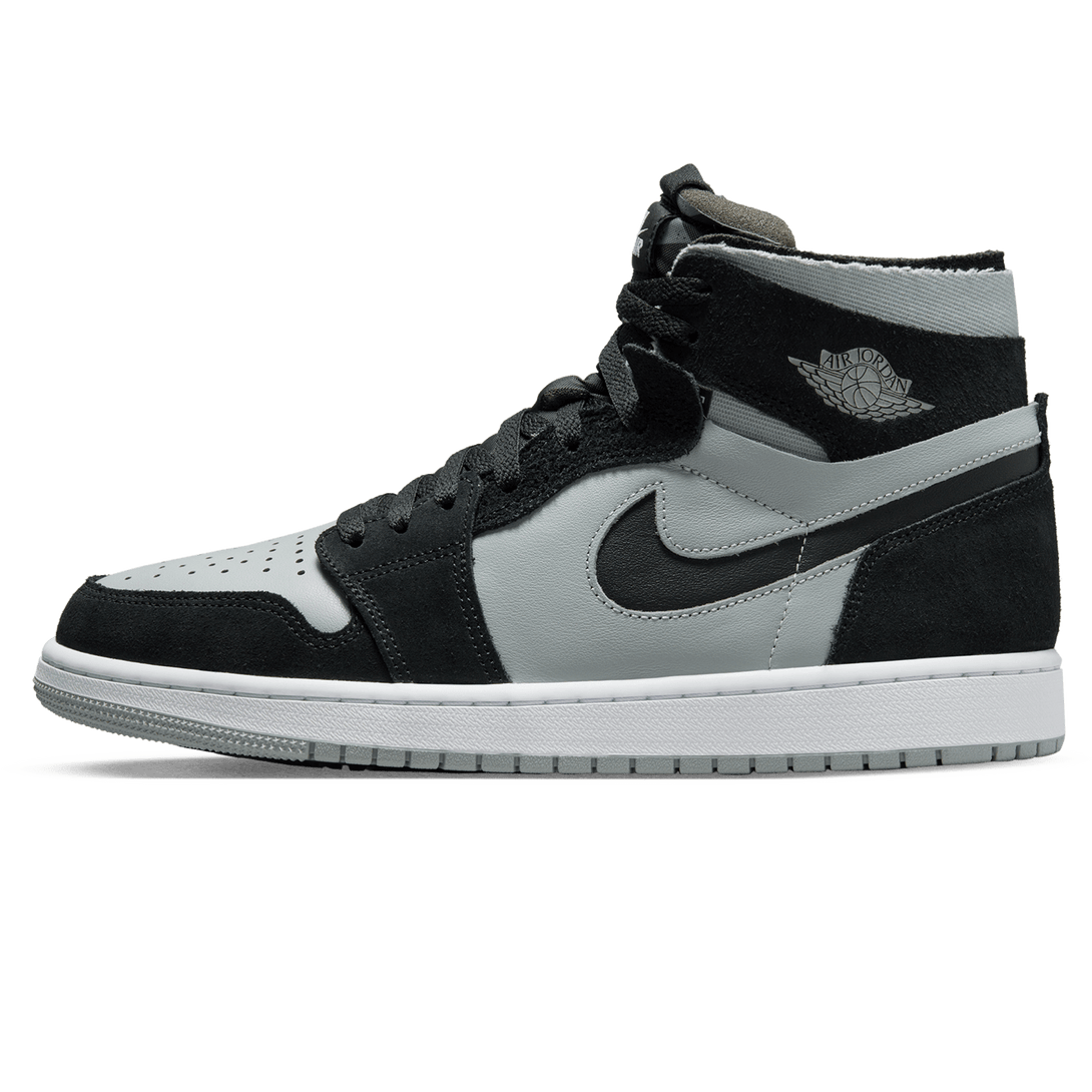 Air Jordan 1 Zoom CMFT 'Black Light Smoke Grey'- Streetwear Fashion - ellesey.com