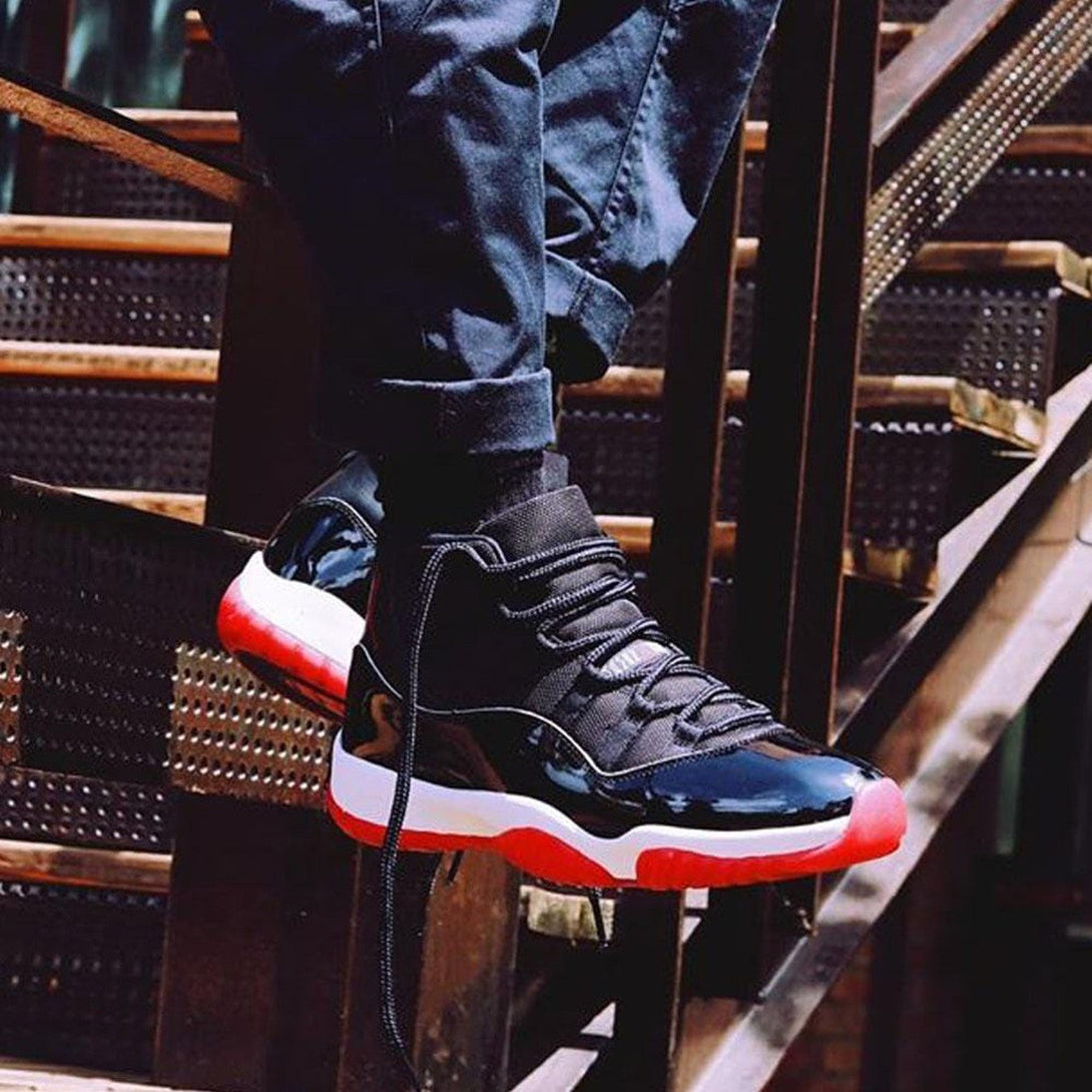 Air Jordan 11 Retro 'Bred' 2019- Streetwear Fashion - ellesey.com