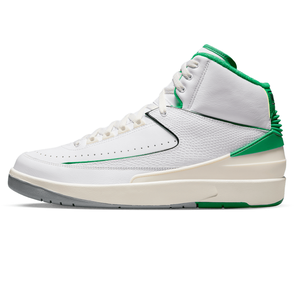 Air Jordan 2 Retro 'Lucky Green'- Streetwear Fashion - ellesey.com