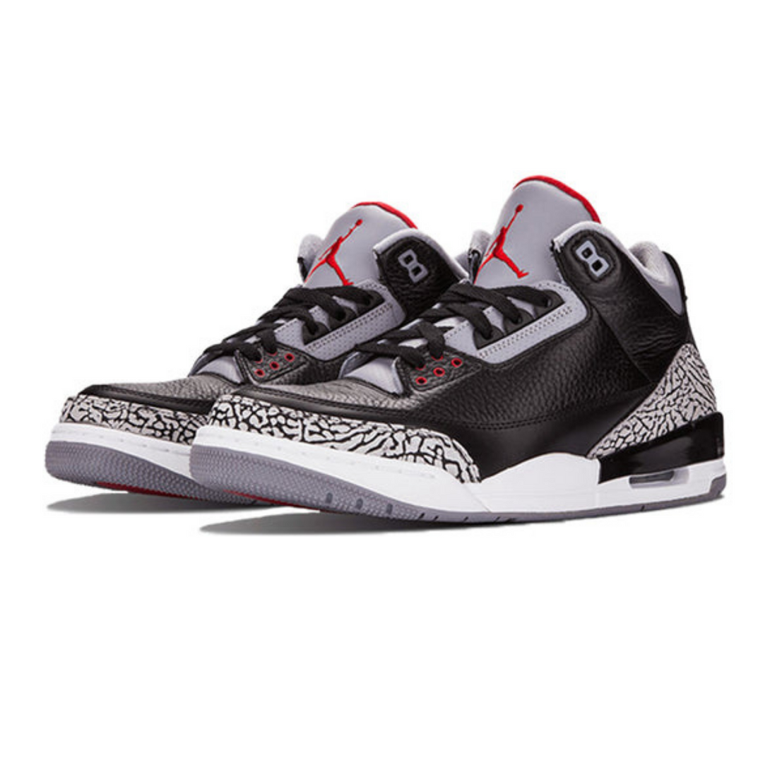 Air Jordan 3 Retro 'Cement' 2011- Streetwear Fashion - ellesey.com