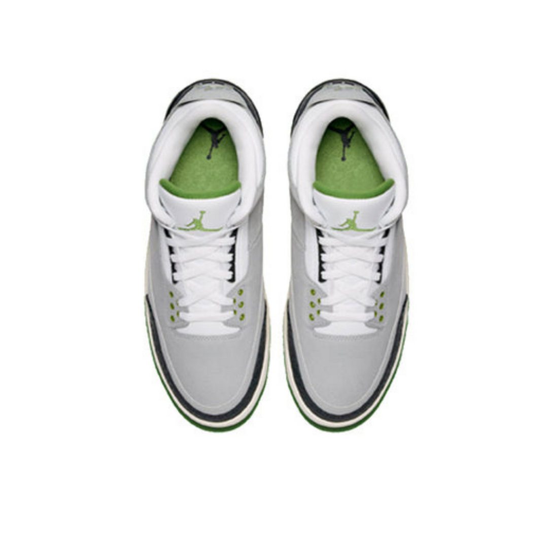 Air Jordan 3 Retro 'Chlorophyll'- Streetwear Fashion - ellesey.com