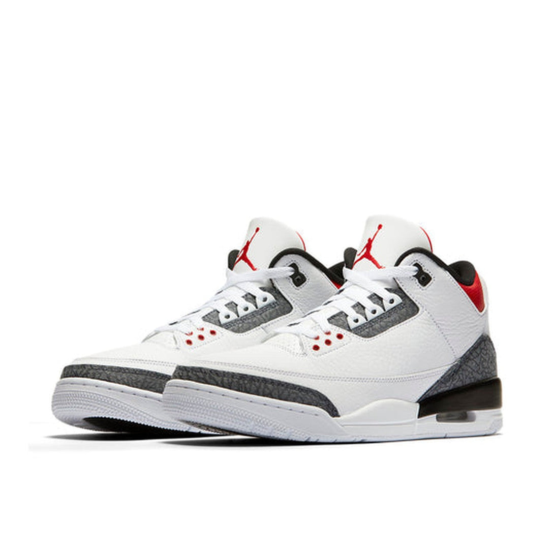 Air Jordan 3 Retro Denim SE 'Fire Red'- Streetwear Fashion - ellesey.com