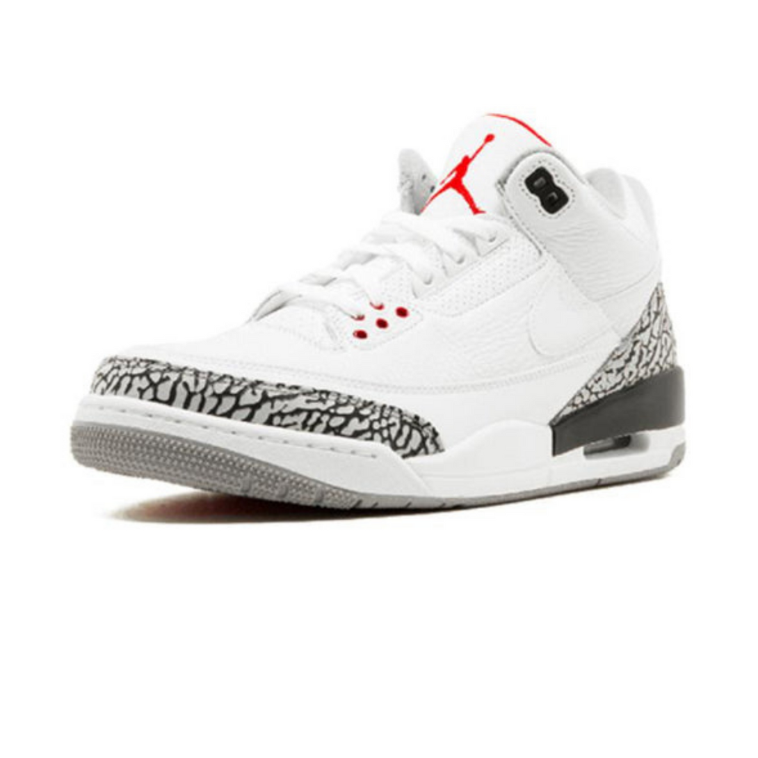 Air Jordan 3 Retro JTH NRG 'White Cement'- Streetwear Fashion - ellesey.com