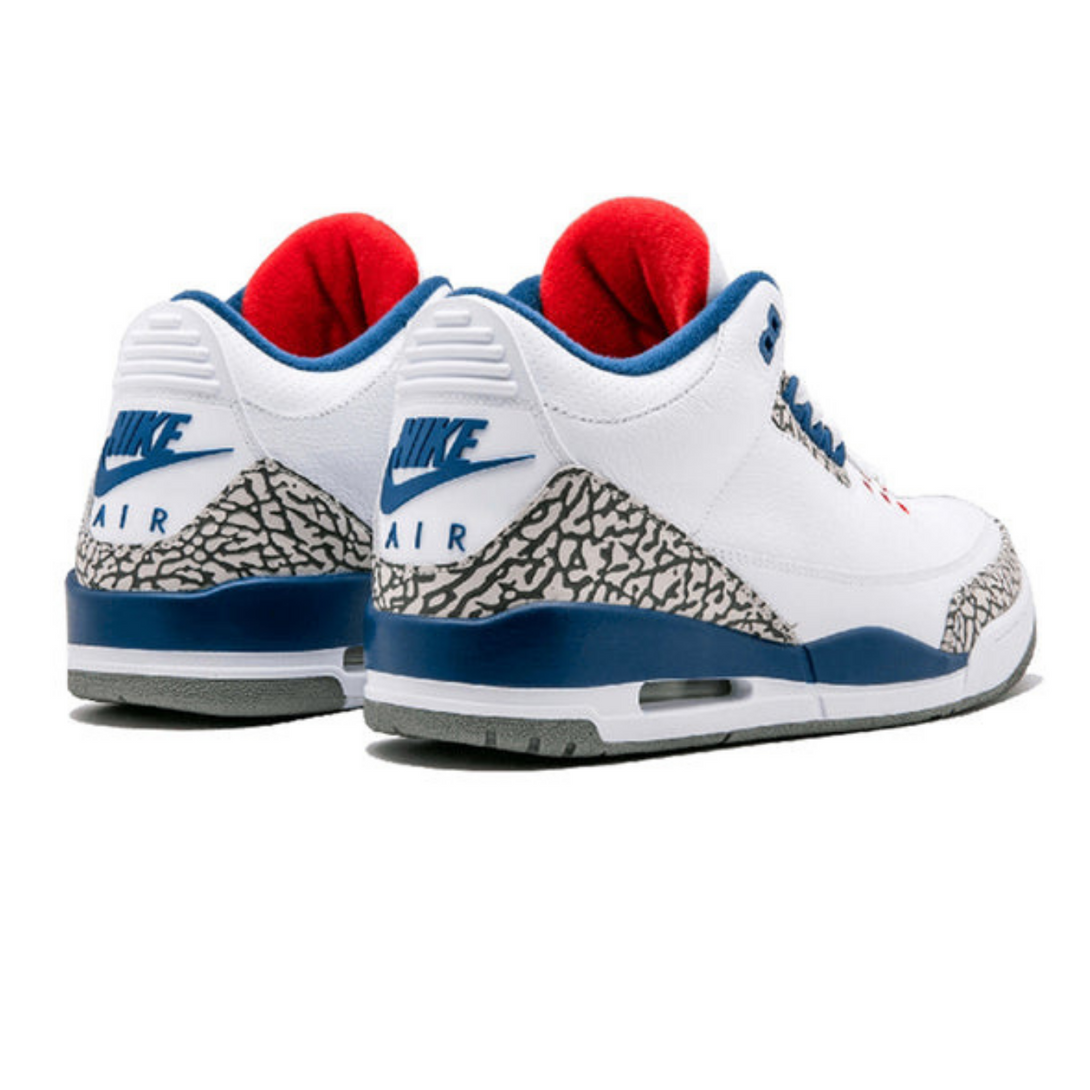 Air Jordan 3 Retro OG 'True Blue'- Streetwear Fashion - ellesey.com