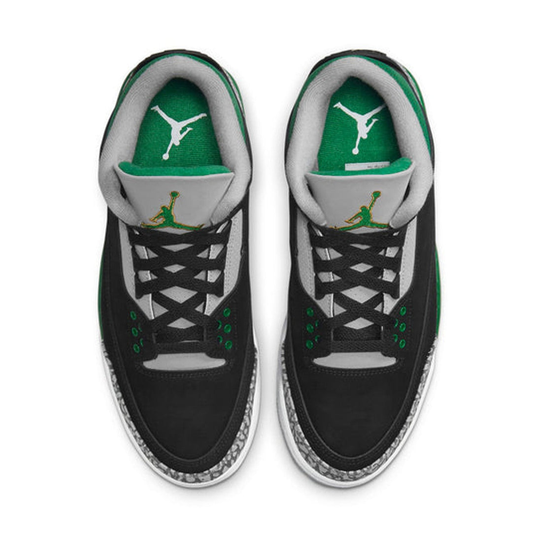 Air Jordan 3 Retro 'Pine Green'- Streetwear Fashion - ellesey.com