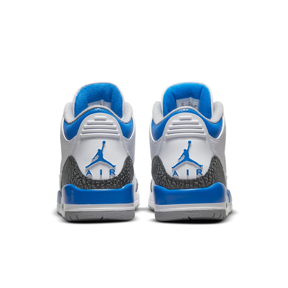 Air Jordan 3 Retro 'Racer Blue'- Streetwear Fashion - ellesey.com