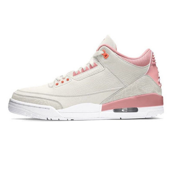 Air Jordan 3 Retro 'Sail Rust Pink'- Streetwear Fashion - ellesey.com