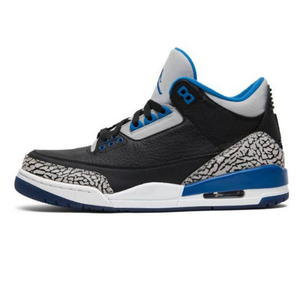 Air Jordan 3 Retro 'Sport Blue'- Streetwear Fashion - ellesey.com
