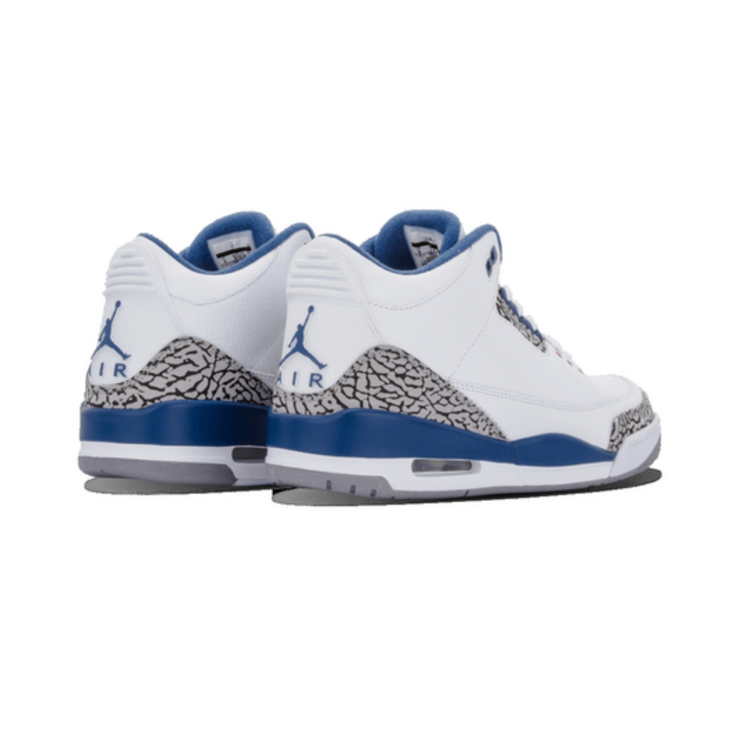 Air Jordan 3 Retro 'True Blue'- Streetwear Fashion - ellesey.com