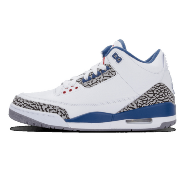 Air Jordan 3 Retro 'True Blue'- Streetwear Fashion - ellesey.com