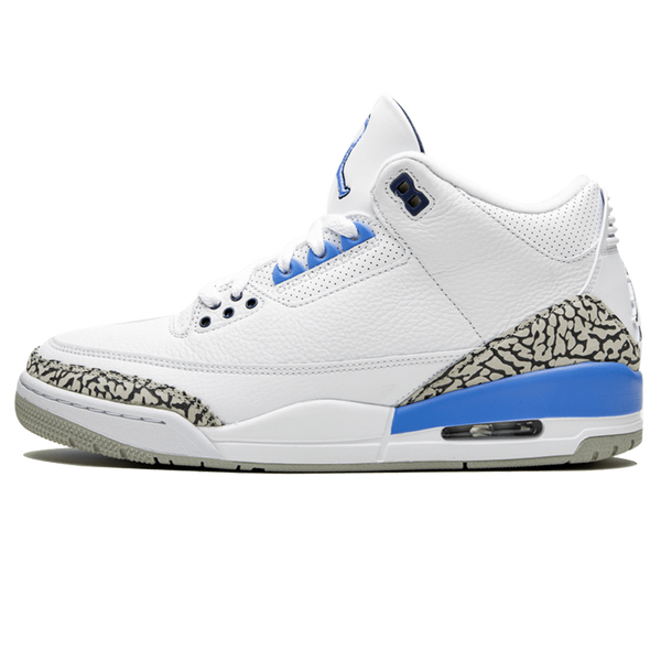 Air Jordan 3 Retro 'UNC'- Streetwear Fashion - ellesey.com