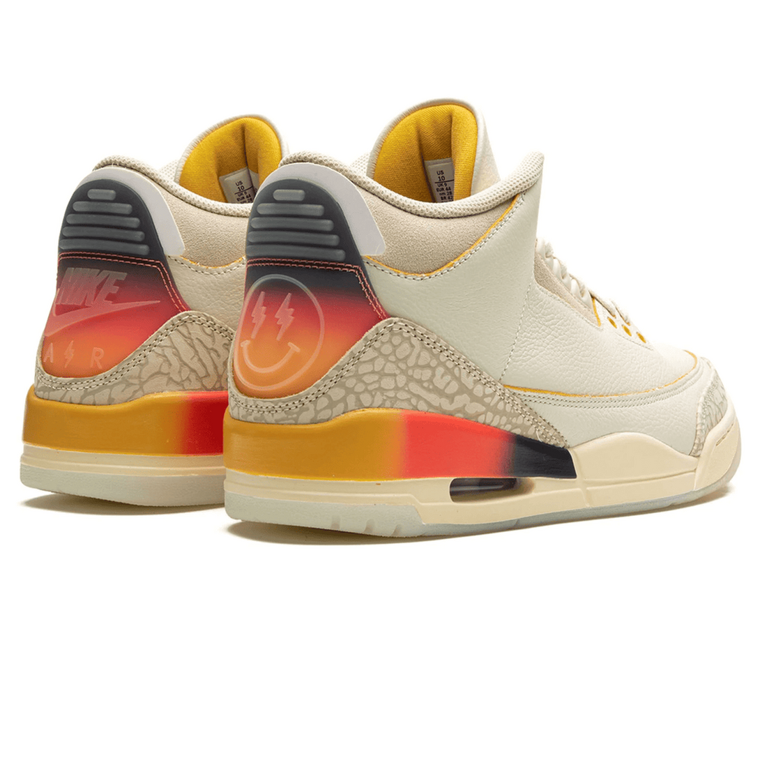 Air Jordan 3 Retro x J. Balvin 'Medellín Sunset'- Streetwear Fashion - ellesey.com