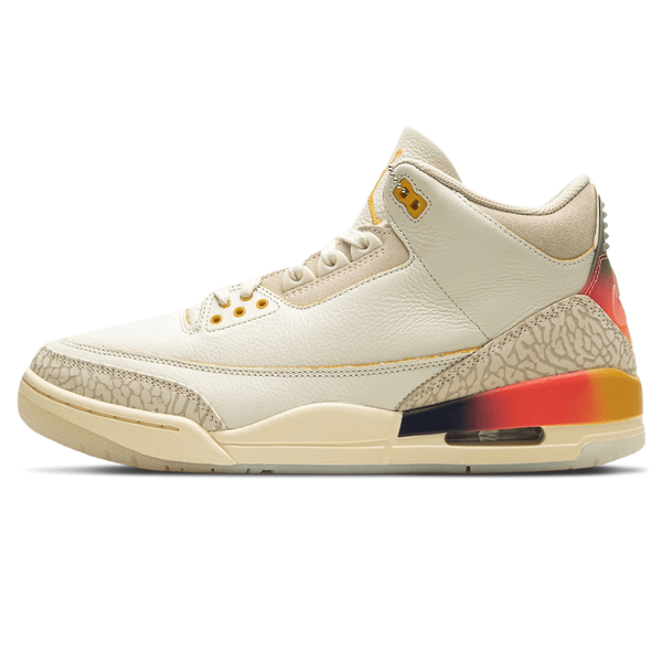 Air Jordan 3 Retro x J. Balvin 'Medellín Sunset'- Streetwear Fashion - ellesey.com