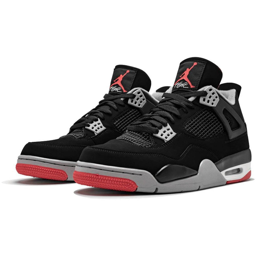 Air Jordan 4 Bred 2019- Streetwear Fashion - ellesey.com