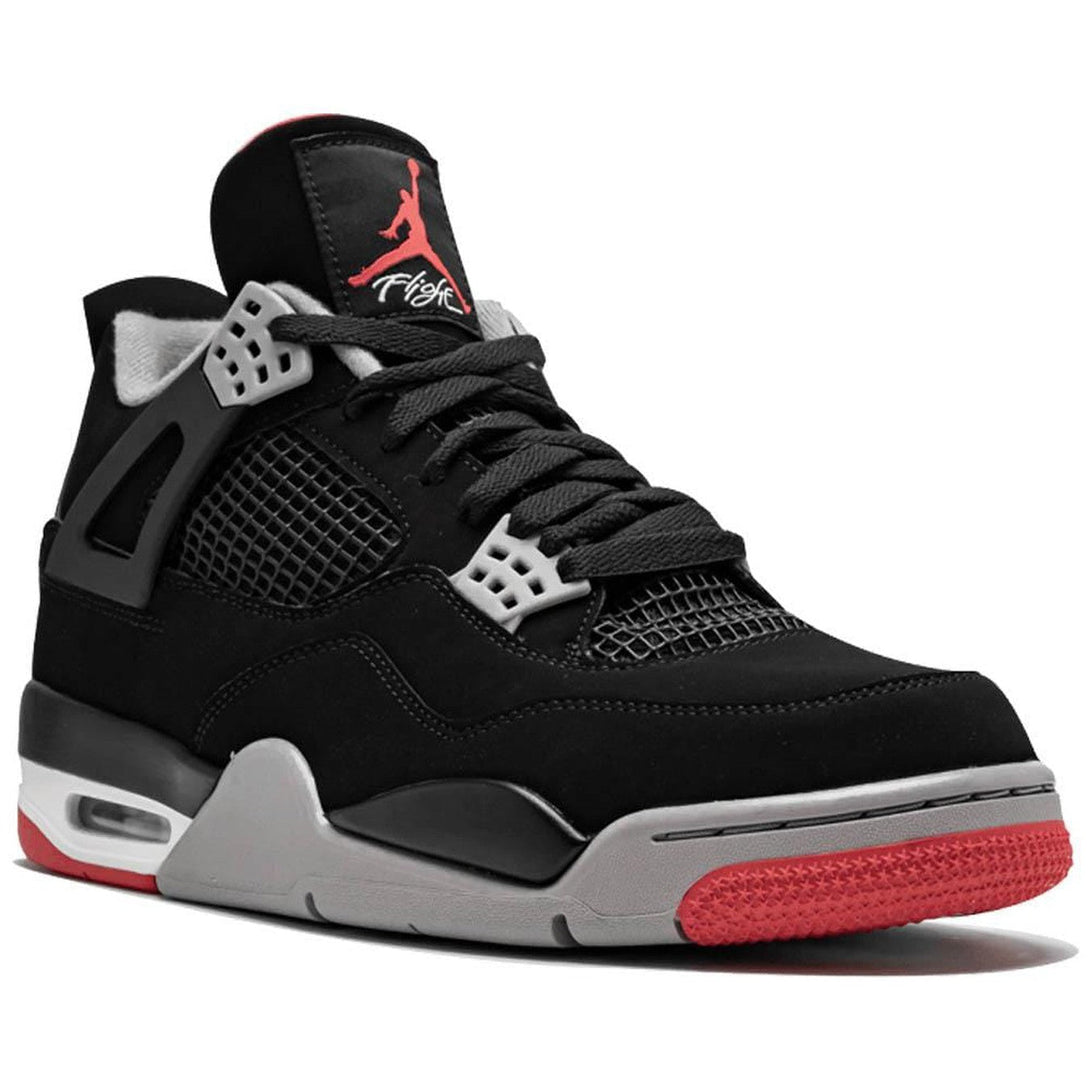 Air Jordan 4 Bred 2019- Streetwear Fashion - ellesey.com