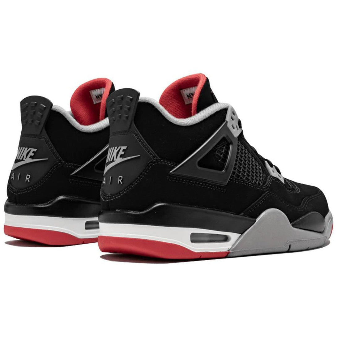 Air Jordan 4 Bred (GS)- Streetwear Fashion - ellesey.com