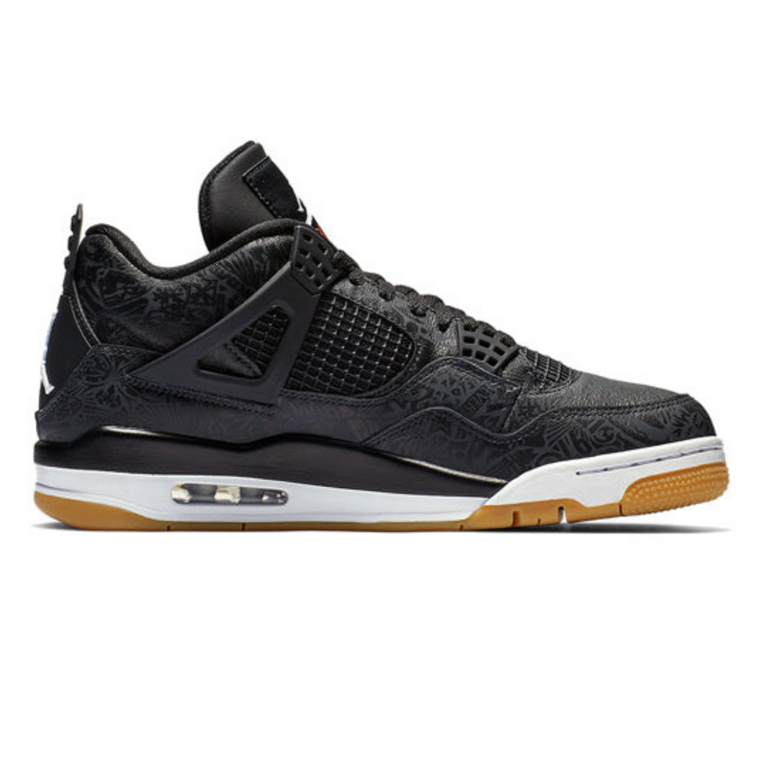 Air Jordan 4 Retro 'Black Laser'- Streetwear Fashion - ellesey.com