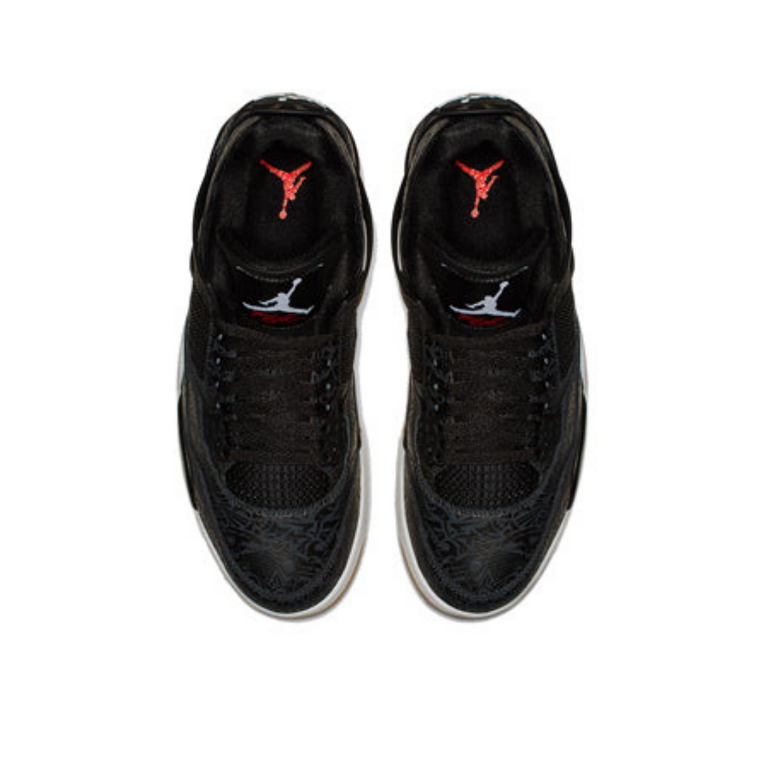 Air Jordan 4 Retro 'Black Laser'- Streetwear Fashion - ellesey.com
