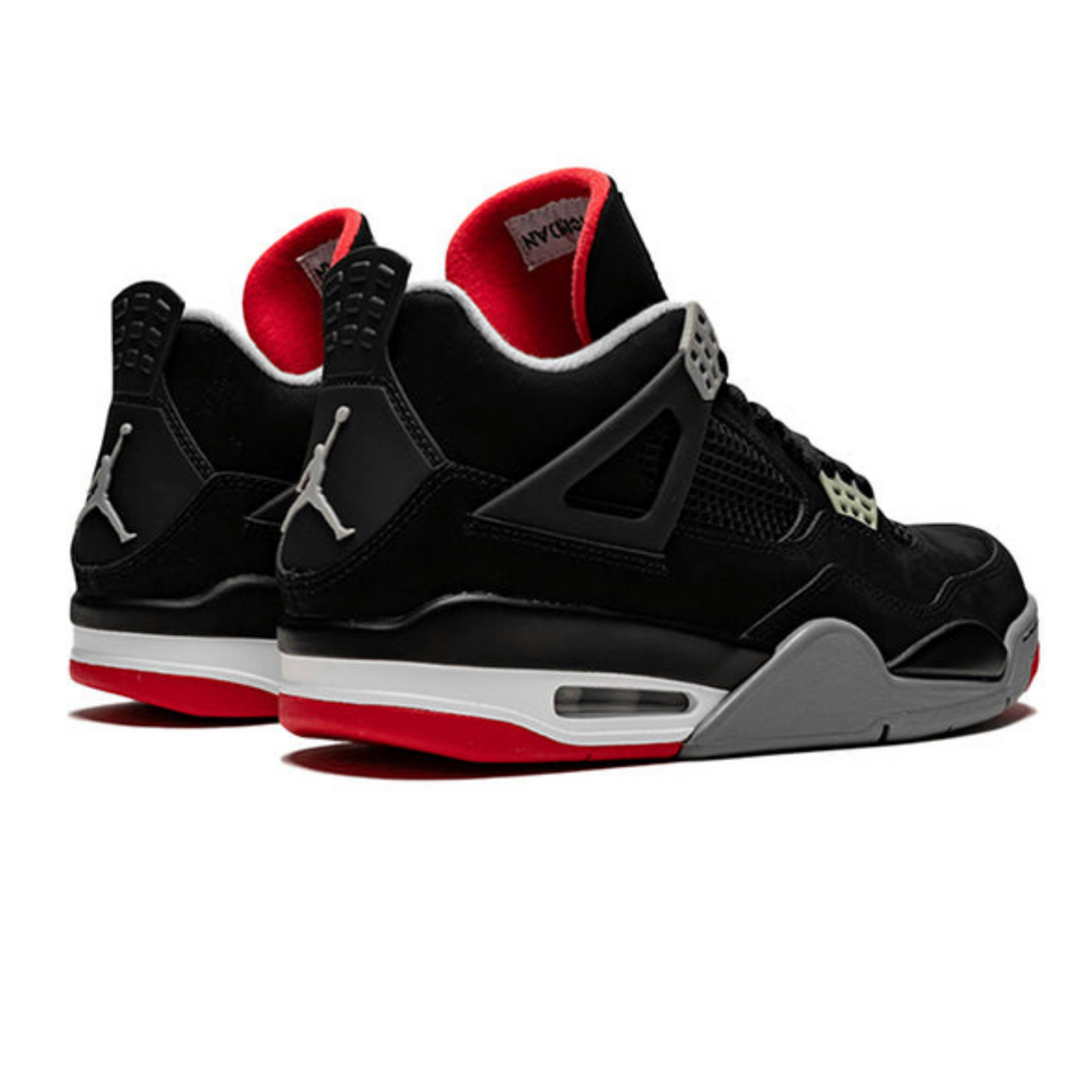 Air Jordan 4 Retro 'Bred' 2012- Streetwear Fashion - ellesey.com