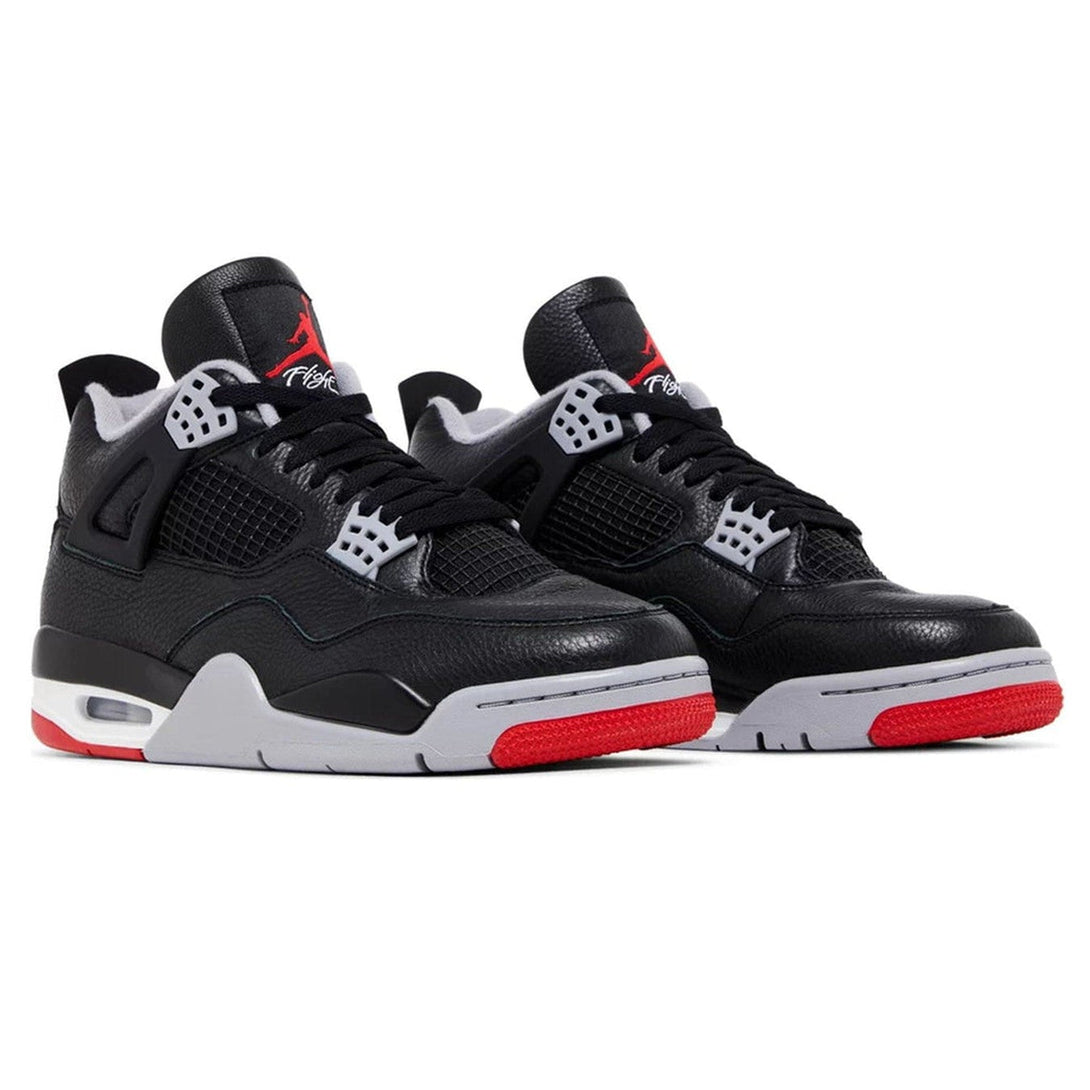 Air Jordan 4 Retro 'Bred Reimagined'- Streetwear Fashion - ellesey.com