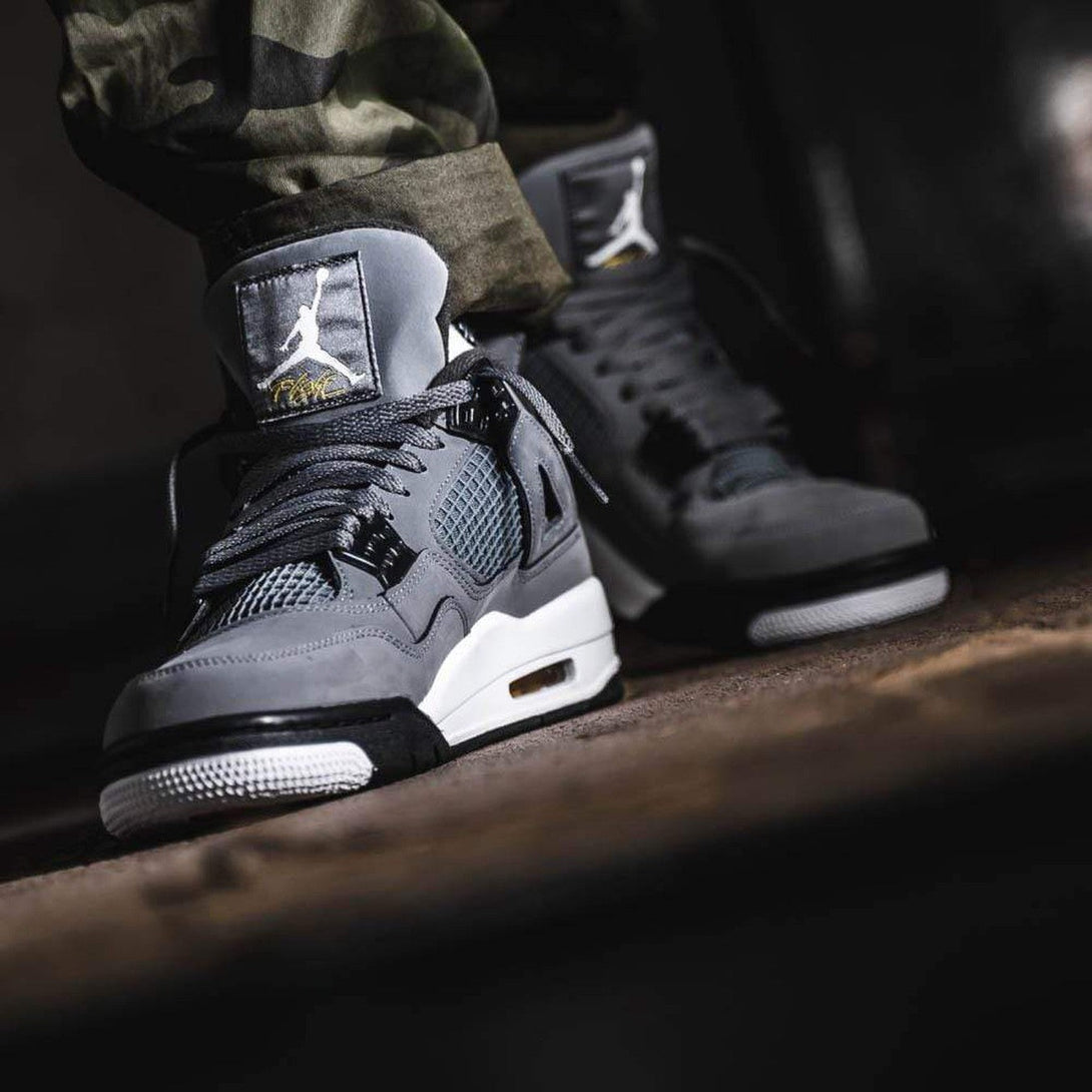 Air Jordan 4 Retro 'Cool Grey' 2019- Streetwear Fashion - ellesey.com