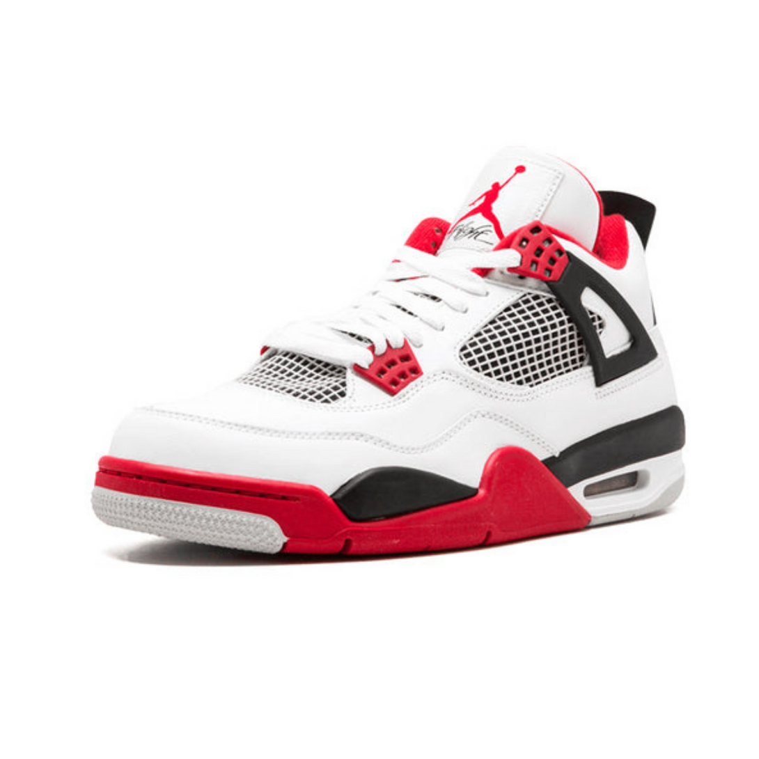 Air Jordan 4 Retro 'Fire Red' 2012- Streetwear Fashion - ellesey.com