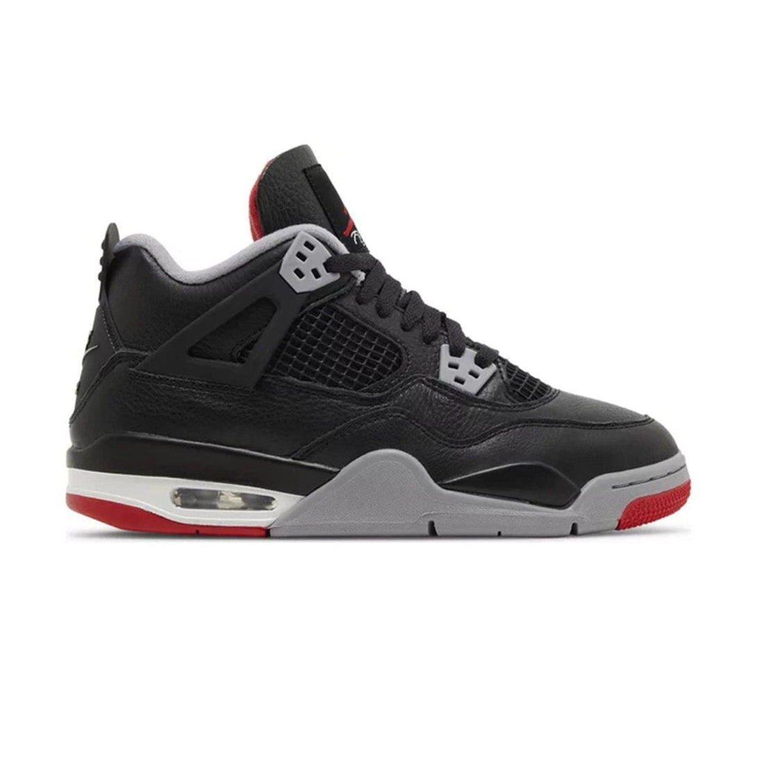 Air Jordan 4 Retro GS 'Bred Reimagined'- Streetwear Fashion - ellesey.com