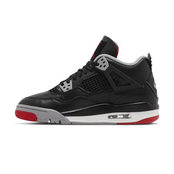 Air Jordan 4 Retro GS 'Bred Reimagined'- Streetwear Fashion - ellesey.com