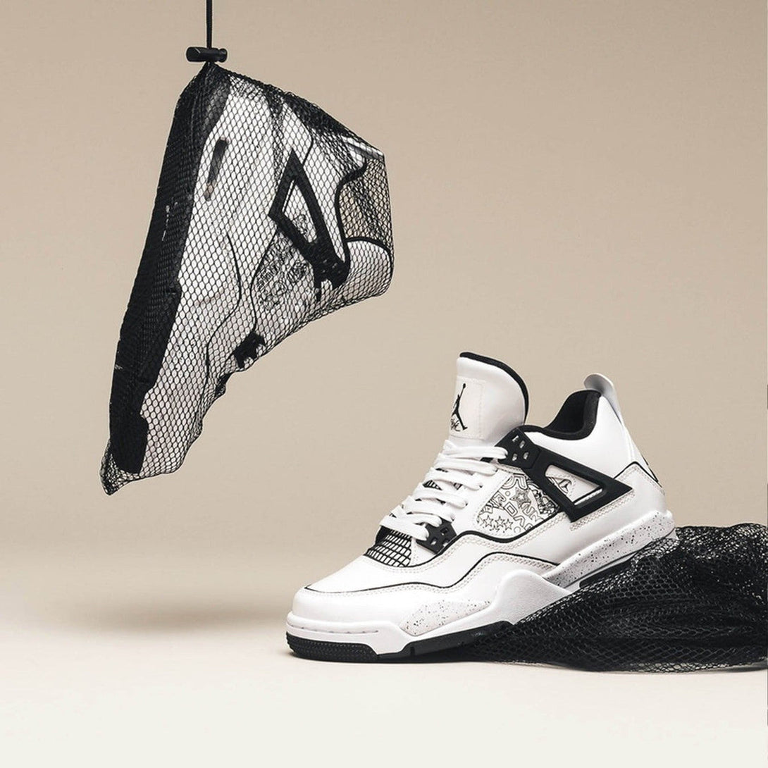 Air Jordan 4 Retro GS 'DIY'- Streetwear Fashion - ellesey.com