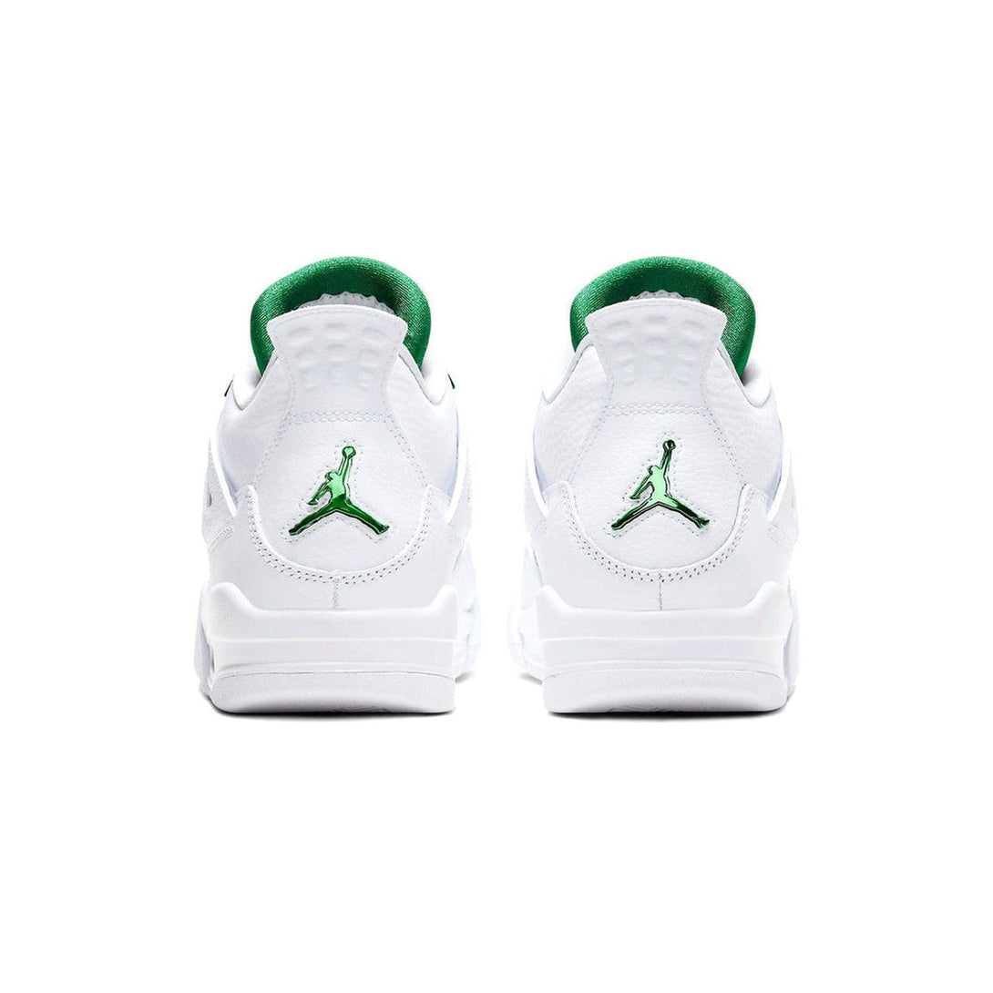 Air Jordan 4 Retro GS 'Green Metallic'- Streetwear Fashion - ellesey.com