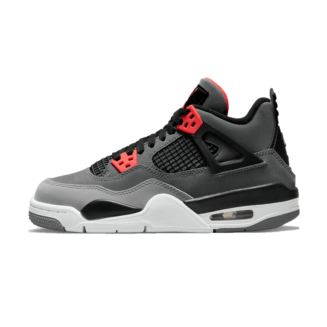 Air Jordan 4 Retro GS 'Infrared'- Streetwear Fashion - ellesey.com