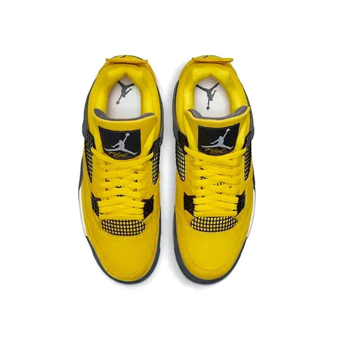 Air Jordan 4 Retro GS 'Lightning' 2021- Streetwear Fashion - ellesey.com