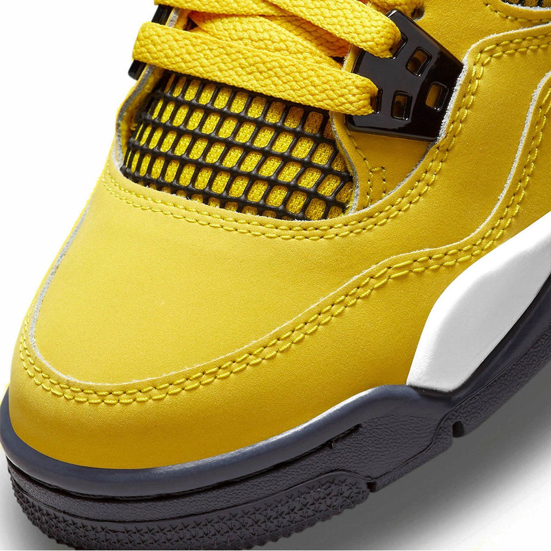 Air Jordan 4 Retro GS 'Lightning' 2021- Streetwear Fashion - ellesey.com