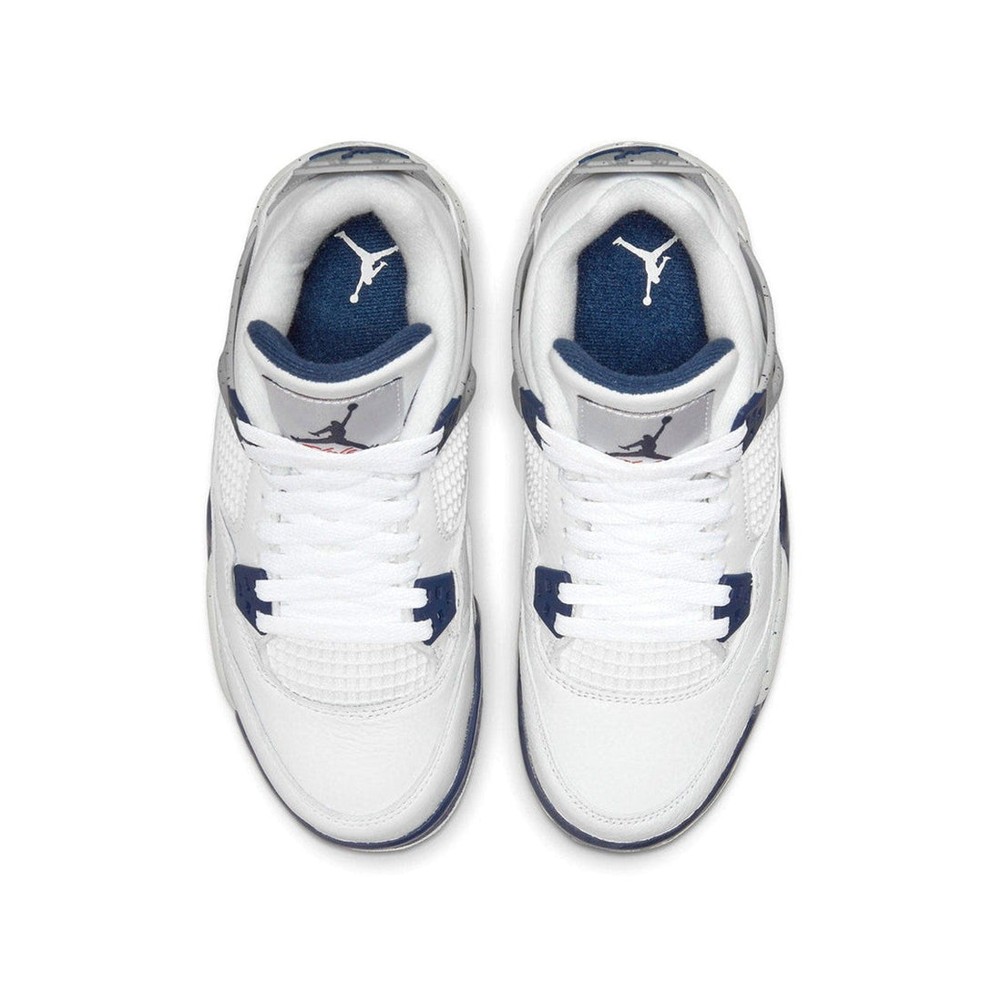 Air Jordan 4 Retro GS 'Midnight Navy'- Streetwear Fashion - ellesey.com