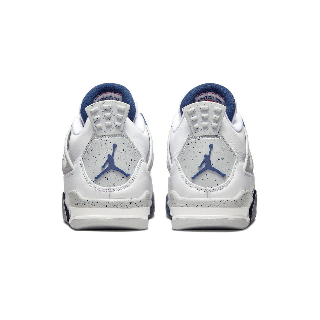 Air Jordan 4 Retro GS 'Midnight Navy'- Streetwear Fashion - ellesey.com