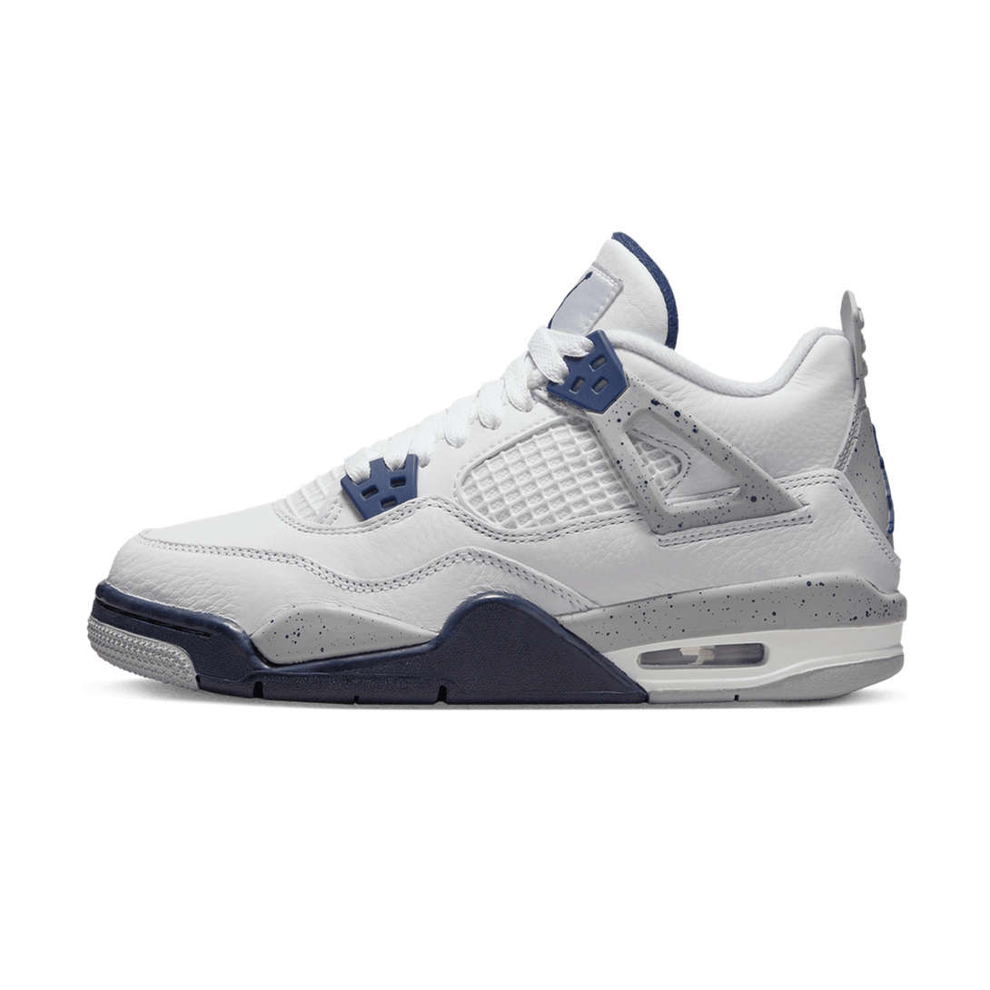 Air Jordan 4 Retro GS 'Midnight Navy'- Streetwear Fashion - ellesey.com