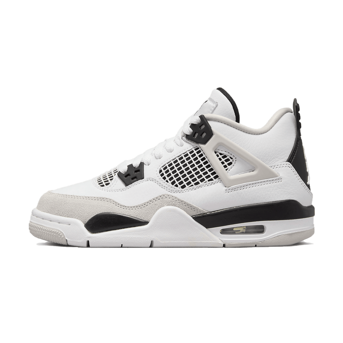 Air Jordan 4 Retro GS 'Military Black'- Streetwear Fashion - ellesey.com